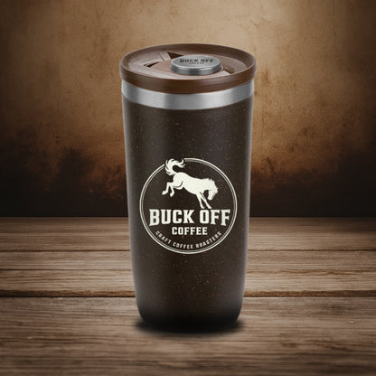 LIMITED EDITION: Buckoff Coffee® Neo Coffee Grounds Tumbler (Pre-Order)