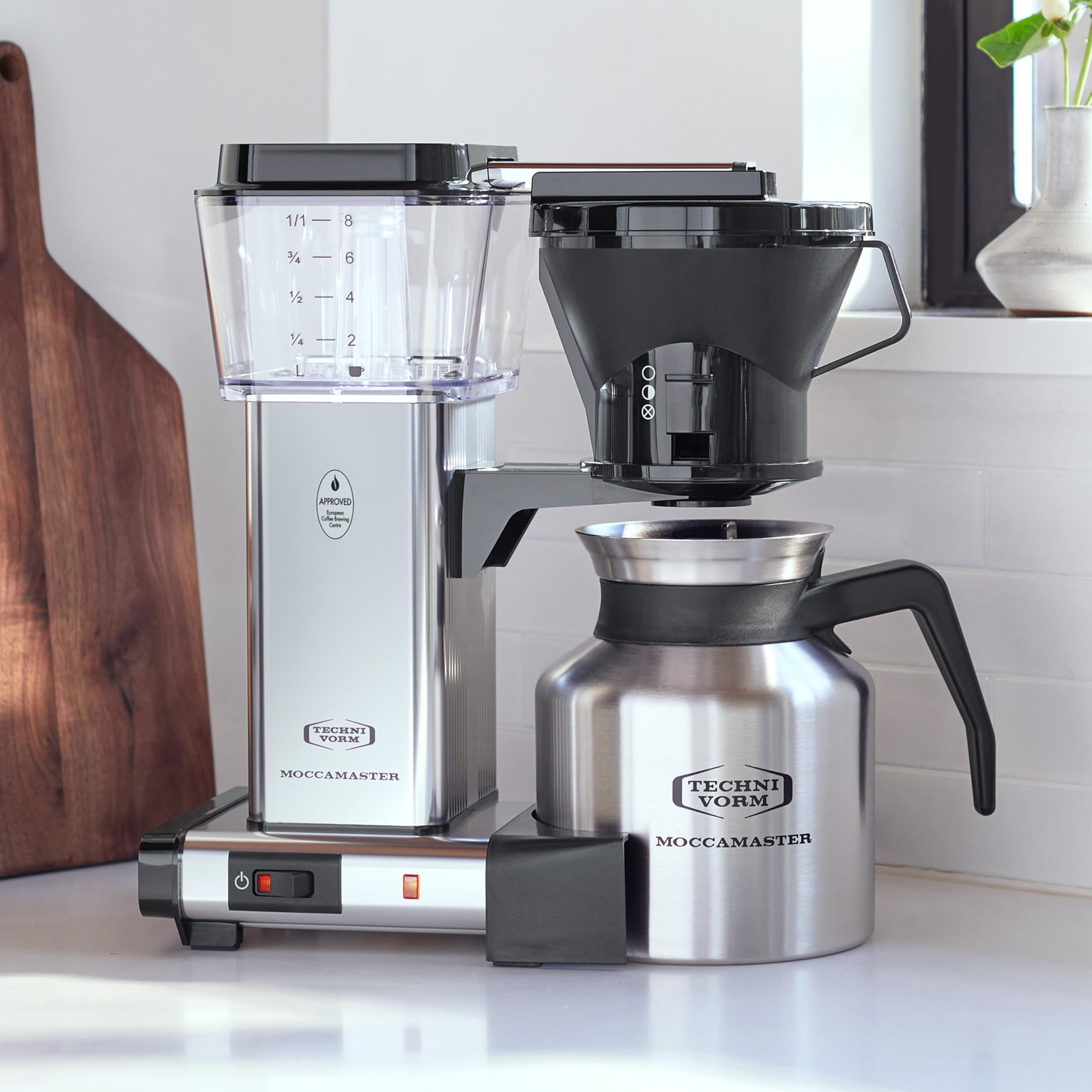 toccata ２本セット ピラミッド コニカル トゥーカッター リストバンド Technivorm Moccamaster 79212 KBTS Coffee Brewer, 32 oz, Polished