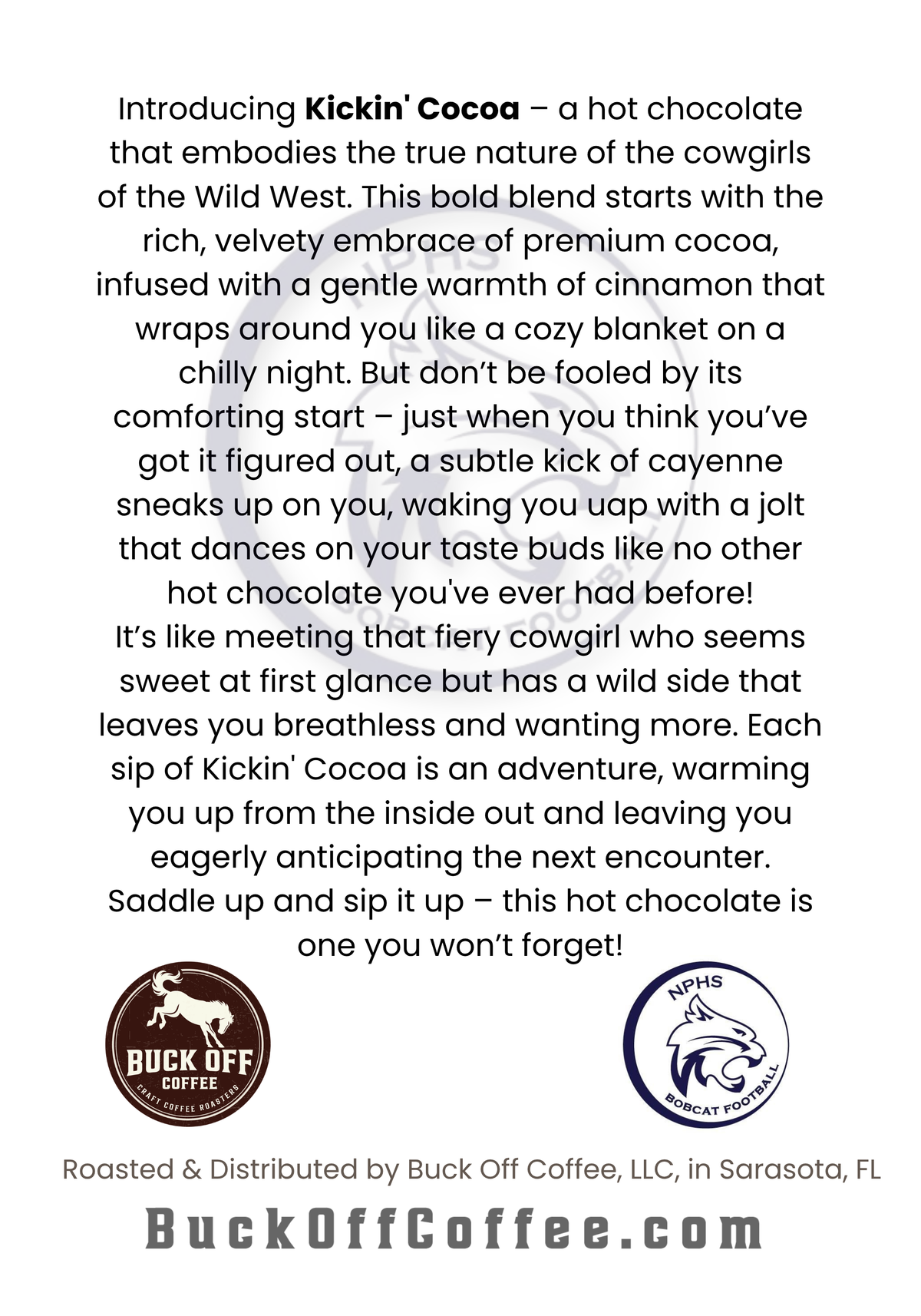 NPHS Football - Kickin' Cocoa