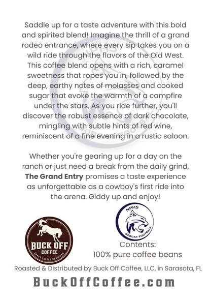 NPHS Football - The Grand Entry - Light Roast