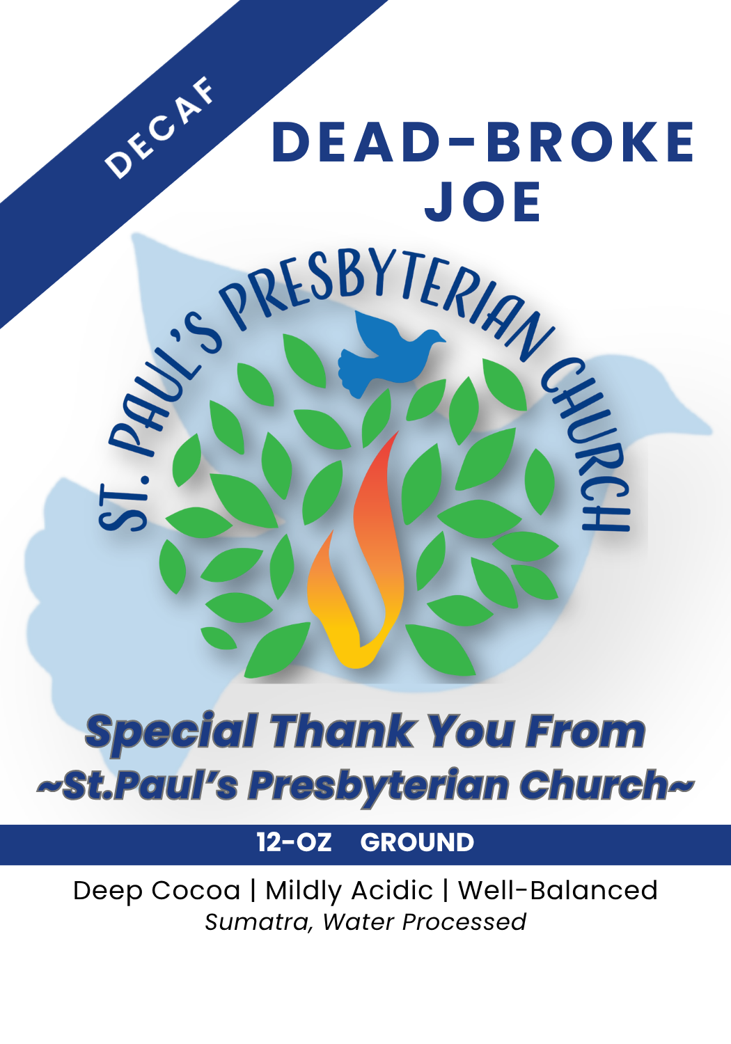 St Pauls - Dead-Broke Joe (decaffeinated)