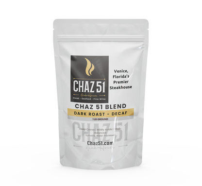 Chaz 51 Blend - Dark Roast (Decaf)