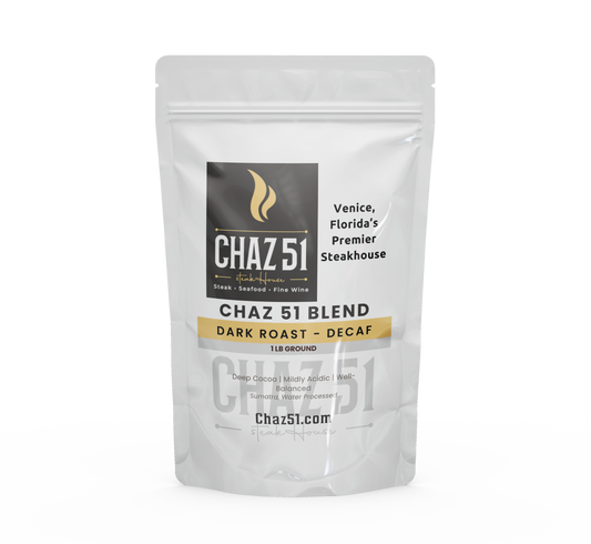 Chaz 51 Blend - Dark Roast (Decaf)